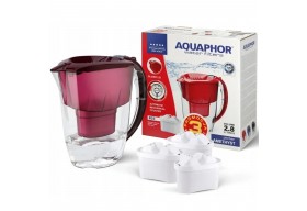 Dzbanek filtrujący Aquaphor Amethyst Wiśniowy 2,8L + 3 wkłady B25 Maxfor