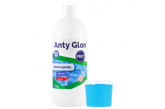 Kloer Anty Glon PRO+ niepieniący płyn na glony do basenu 1L