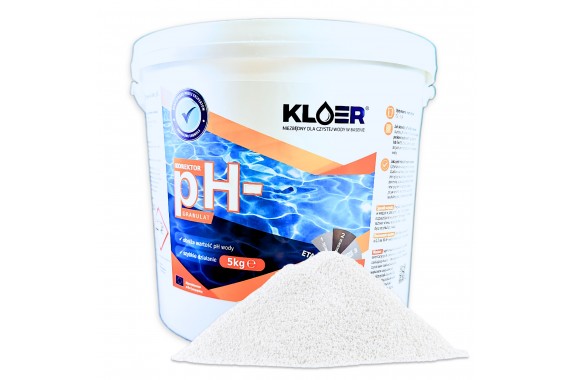 Kloer Granulat regulacja wody PH MINUS do basenu 1kg