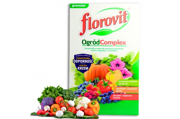 FLOROVIT nawóz granulowany do warzy i owoców Ogród Complex 1kg