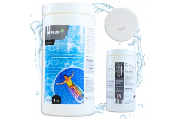 MiraMare Regulator pH PLUS (+) podwyższanie pH wody w Basenie 1kg