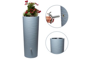 Garantia NATURA 2w1 Zbiornik na deszczówkę 350L Sahara Piaskowy