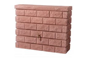 Garantia ROCKY zbiornik na deszczówkę płaski przyścienny 400L Ceglany