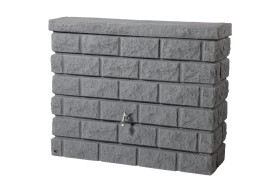 Garantia ROCKY zbiornik na deszczówkę płaski przyścienny 400L Ceglany