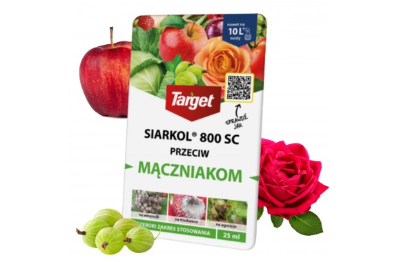 TARGET SIARKOL przeciw mączniakom owoce warzywa 800 SC 25 ML