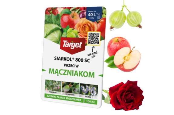 TARGET SIARKOL przeciw mączniakom owoce warzywa 800 SC 25 ML