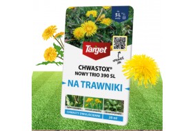 TARGET CHWASTOX TRIO 390 SL na chwasty dwuliścienne do trawników 20 ML