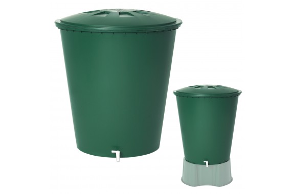 Garantia ROUND zbiornik deszczowy na wodę deszczową 510L Zielony