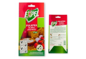 Expel Pułapka na mole spożywcze na 3 miesiące klej 2 szt.