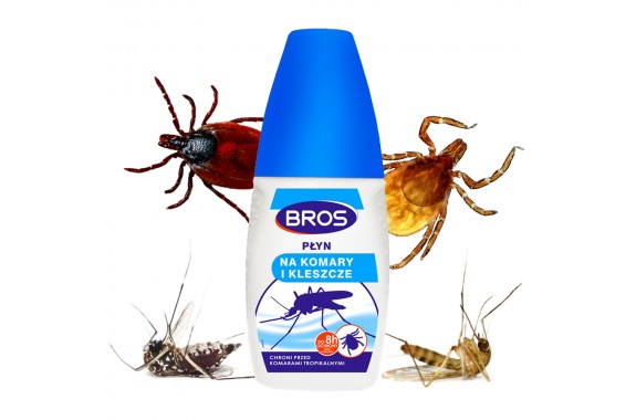 BROS Płyn na komary i kleszcze 50 ml