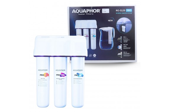 Podzlewozmywakowy filtr odwróconej osmozy Aquaphor RO-312S Pro do domu