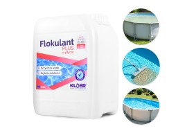 Kloer Flokulant w płynie koagulacja wody basen usuwanie mętnej wody 5L