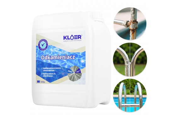 Kloer Odkamieniacz do basenu środek do usuwania osadów kamienia 5L