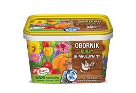FLOROVIT Granulowany Obornik kurzy eko nawóz naturalny Karton 1L