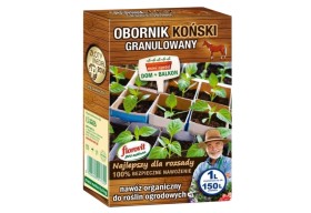 FLOROVIT Granulowany Obornik KOŃSKI eko nawóz naturalny Karton 1L