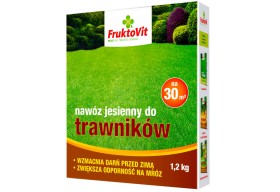FRUKTOVIT Jesienny nawóz do Trawników z żelazem 1,2 kg na 30m2