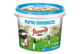 FLOROVIT Wapno ogrodnicze bielenie drzew odkwaszanie wiaderko 1kg