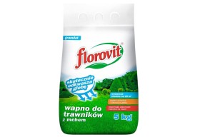 FLOROVIT Granulowane Wapno do TRAWNIKA zasadowe worek 5kg
