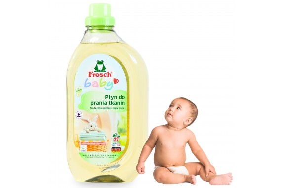 FROSCH Baby płyn do prania ubranek dziecięcych