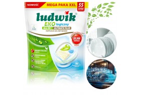 Ludwik Ekologiczne kapsułki do zmywarki Ultimate Plus All in One 55 szt.