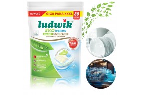 Ludwik Ekologiczne kapsułki do zmywarki Ultimate Plus All in One 88 szt.