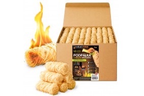 HeatFire Naturalna podpałka z wełny drzewnej rozpałka do grilla i kominka 5kg