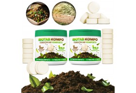 BioTab KOMPO tabletki do kompostowania aktywator kompostu 28 tabletek BioTab KOMPO tabletki do kompostowania aktywator kompostu 28 tabletek