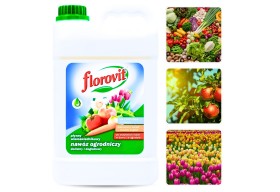 Płynny nawóz uniwersalny do upraw i ogrodu kanister XL Florovit 2.8KG