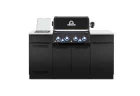 Zabudowany grill gazowy Broil King Baron 490 IR Shadow palnik boczny rożen
