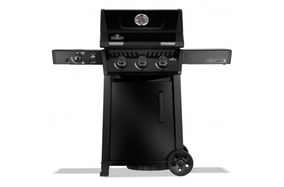 Grill Gazowy Napoleon Freestyle 365 SB czarny 3 palniki kuchenka (F365DSBPK-1-PL)
