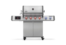 Grill Gazowy Napoleon PRESTIGE Pro 500 RSIB palnik boczny rożen Stalowy (PRO500VXRSIBPSS-PL)