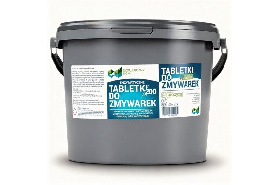 Biozym Enzymatyczne EKO tabletki do zmywarek 200 szt.