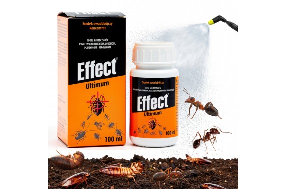 Koncentrat Owadobójczy Oprysk na mrówki muszki Effect Ultimum 100ml