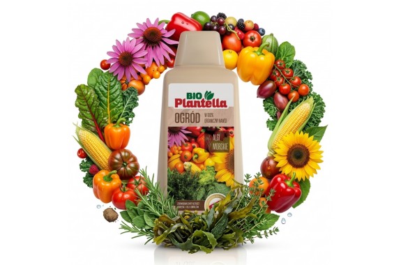 Organiczny Nawóz Płynny do Warzyw Owoców BIO Plantella Ogród 1L