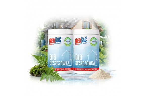 NeoBac Bio Deszczówka do oczyszczania wody deszczowej 1kg