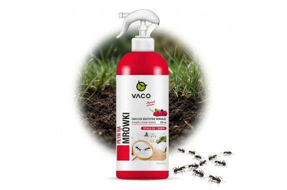 Płyn na Mrówki Karaluchy Owady w Domu VACO 250 ml