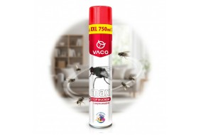Spray na Muchy Owady Latające XXL VACO MAX 750 ml