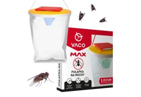 Pułapka na muchy XXL Wabik na muchy do stajni obory domu VACO MAX 1 szt.
