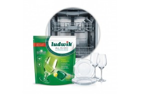 Kapsułki do zmywarki All in One LUDWIK Ultimate Shine 50 szt.