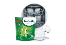 Kapsułki do zmywarki All in One LUDWIK Ultimate Shine 50 szt.