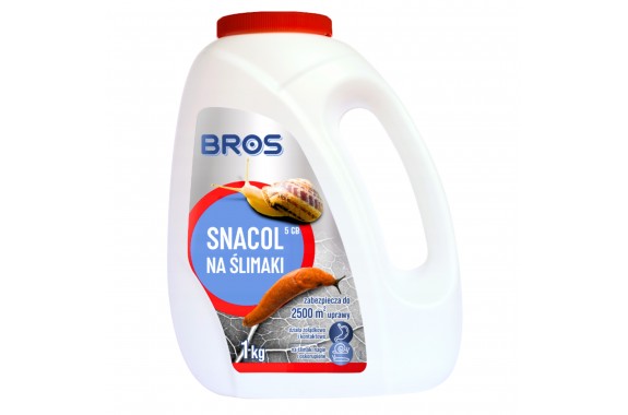 BROS Snacol 5GB na ślimaki zwalczanie ślimaków 1 kg