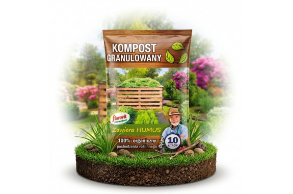 Florovit kompost granulowany 10 l