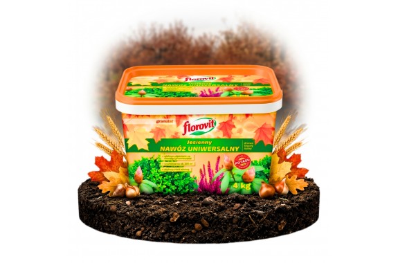 FLOROVIT Jesienny nawóz uniwersalny zimowanie roślin 4kg