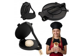 Żeliwna Praska do Tortilli Wrapów Placków Hage 25 cm