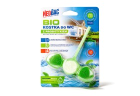NeoBac BIO kostka do WC toalet z PROBIOTYKIEM bezpieczna dla szamb