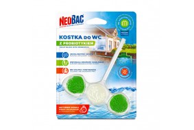 NeoBac kostka do WC toalet z PROBIOTYKIEM bezpieczna dla szamb