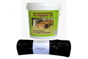 Trigger-4 do kompostowania 1kg + Worek 120 L