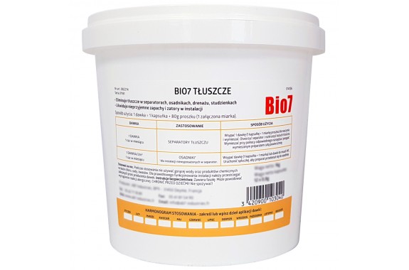 Bio7 Tłuszcze 1 kg nowy