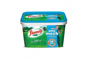 Nawóz do Trawników Anty Mech Trawnik FLOROVIT Interwencyjny 4 kg