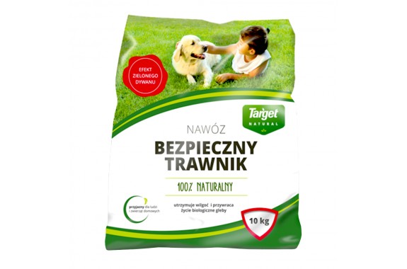 TARGET Nawóz do trawnika BEZPIECZNY TRAWNIK 10 kg